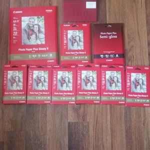 Lot of Cannon Photo Paper